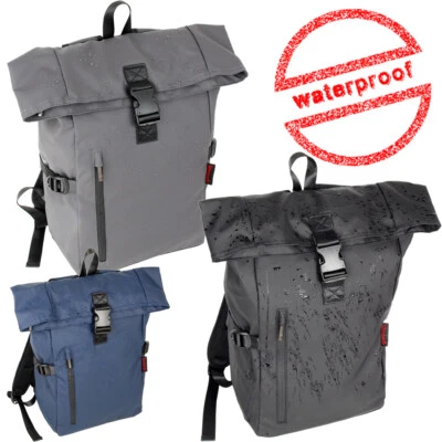 Wasserdichter Rucksack Großer Kurierrucksack Daypack mit Laptopfach + Tabletfach