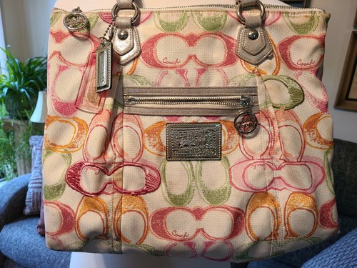 Coach Poppy Dream Signature C Tote | eBay