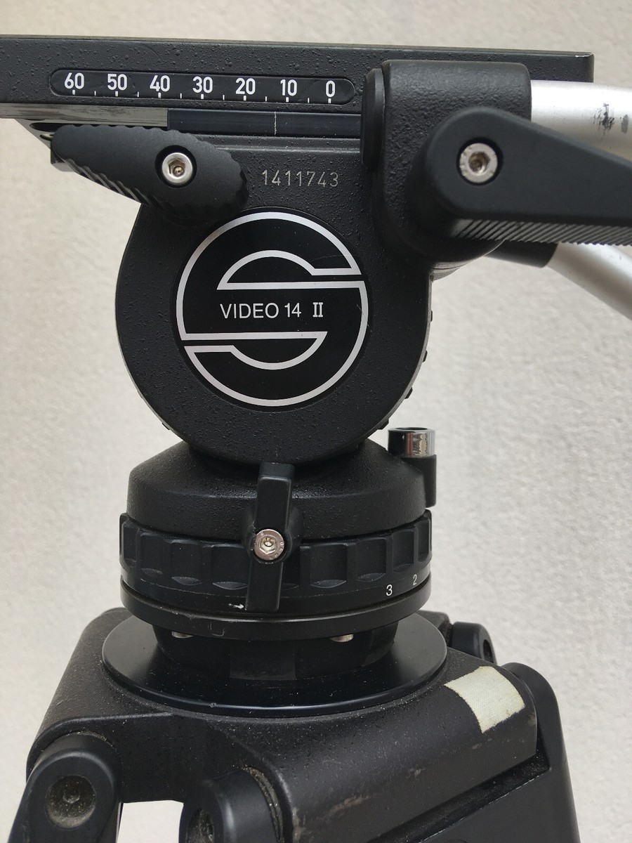 sachtler VIDEO14 Ⅱ Sachtler Video 14 II Fluid Head with Pan Arm, and Tie Down