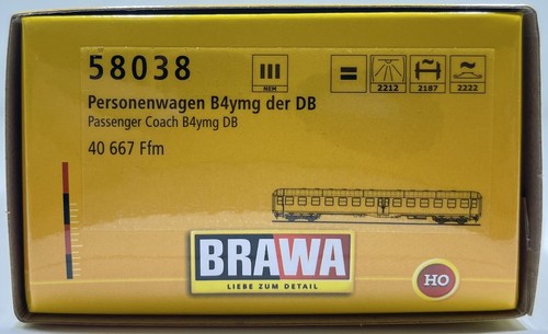 Brawa H0 58038 Autovettura 2. Cl. DB Ep. III NUOVO & IMBALLO ORIGINALE - Foto 7 di 7