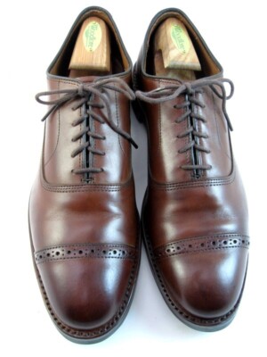 Allen Edmonds ''Fifth Avenue'' Cap-Toe Oxfords 10 B Dark Chili DAINITE USA (379N)