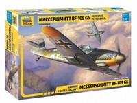 German Fighter Messerschmitt Bf-109 G6 4816 Zvezda 1:48 New!