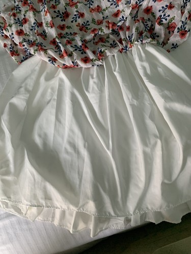 Laura Ashley London Beautiful Little Girl Cotton Embellished Dress Size 6 - Picture 12 of 13