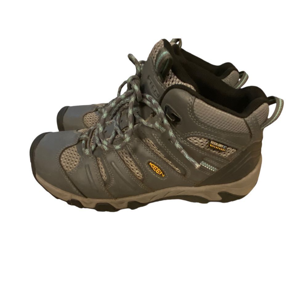 KEEN Stivali da Escursionismo Impermeabili Rete Traspiranti Outdoor Trail Avventura Grigio