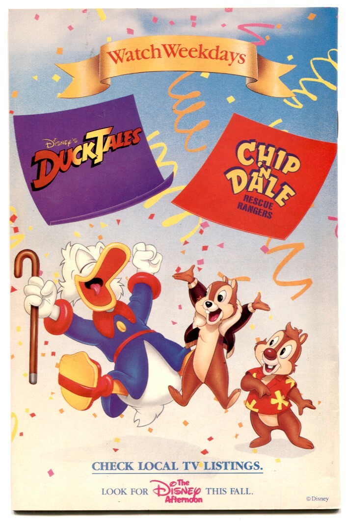 Walt Disney's Mickey Mouse Adventures #2 1990- VF | eBay