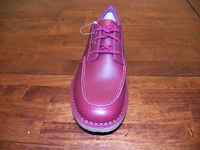 New Mens Ugg Lowell Cordovan Red Leather Oxford Dress Lace 