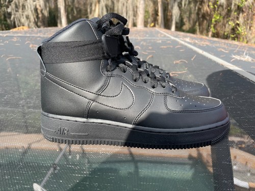 Nike Men Air Force 1 High '07 Black 7.5