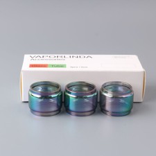 Bubble Warehouse Glass Replace Tank RainbowTFV16 TFV18 9ml Glass Tube 3PCS