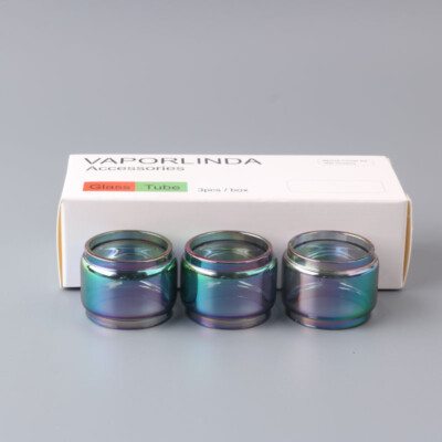 best replacement glass for vape tanks Bubble Warehouse Replace Tank RainbowTFV16 TFV18 9ml Glass Tube 3PCS Introducing Fume Unlimited: The has-battery Select Flavor ::Coco Milkshake