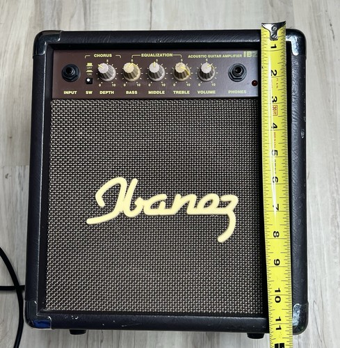 Ibanez IBZ10A 12W Acoustic Guitar Amplifier with Power Cord Tested Working - Picture 11 of 15