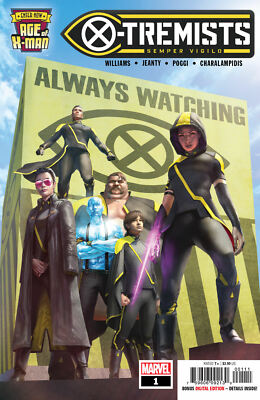 AGE OF X-MAN X-TREMISTS #1 (OF 5) (2019) - Regular Cover - New Bagged