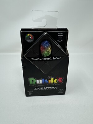 Rubik's Phantom 3x3 Cube Advanced Brainteaser *NEW & SEALED*