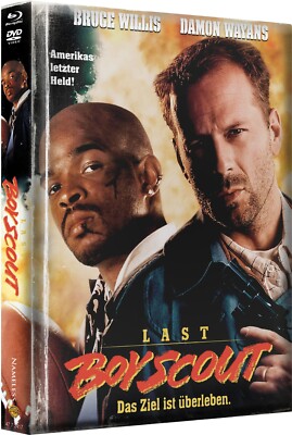 The Last Boy Scout (wattiertes Mediabook Cover A, Blu-ray+DVD) Eyk *NEU|OVP|OOS*