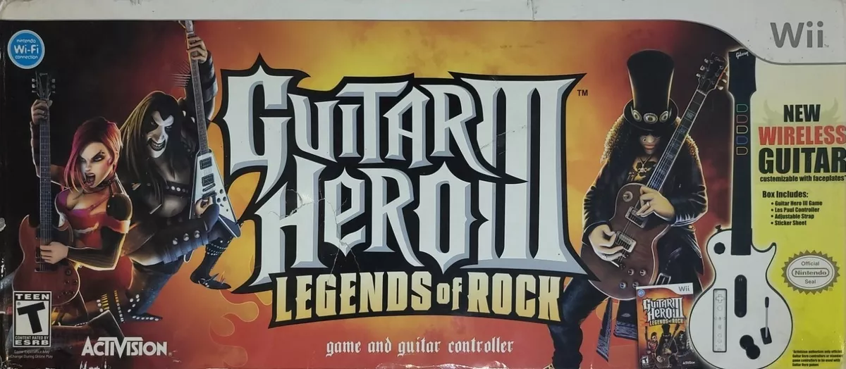 Guitar Hero III (Game Only) - Nintendo Wii, Nintendo Wii