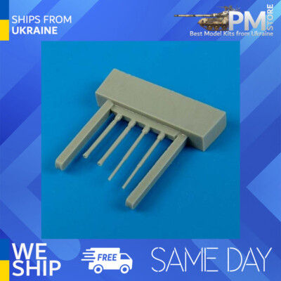 Quickboost 72402 1/72 A6M5 Zero gun barrels and pitot tube for Tamiya