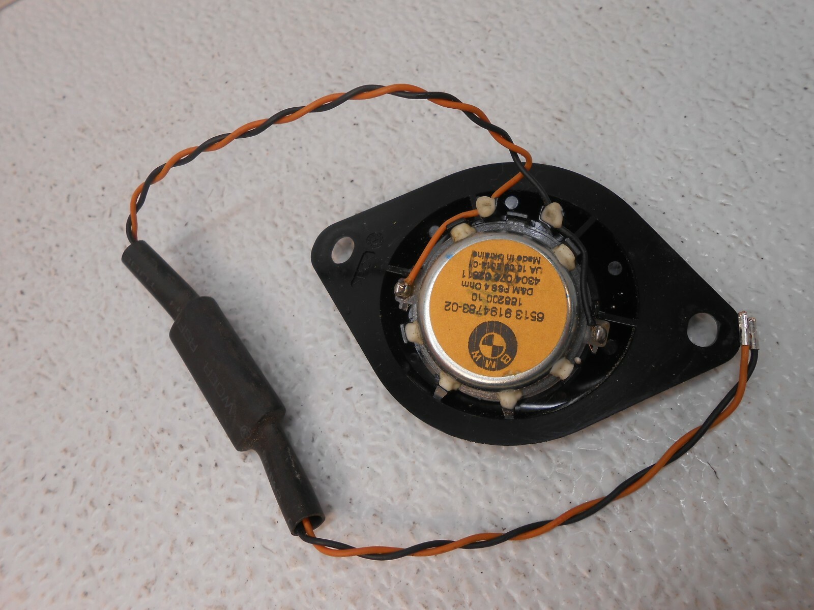 2014-18 BMW 5 Series F07 Front Tweeter Speaker OEM 65139194783  