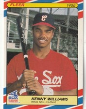 FREE SHIPPING-MINT-1988 Fleer Superstars Kenny Williams Chicago White Sox #42