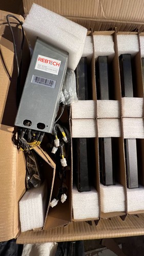 Rebtech Mining rig: 8xGPU, 1xMainboard, 1xPowerSupply + cables - 第 7/9 張圖片