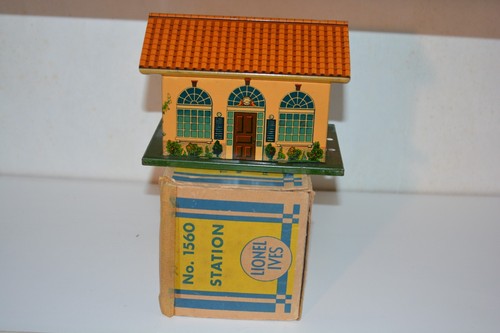 Coffret gare IVES avant guerre 1560 accessoire train d'origine transition Ives/Lionel 0 - Photo 3/24
