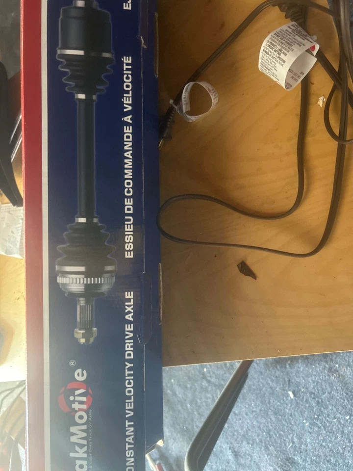 Conjunto de eje CV - Eje de transmisión de velocidad constante delantero derecho Plus 60-7147 Reman Foto 2 de 3