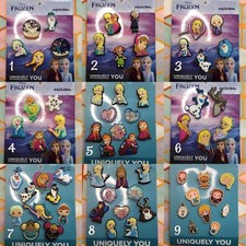 Crocs Handmade jibbitz 5pc disney frozen 2 Anna Elsa Olaf Sven shoe charms set