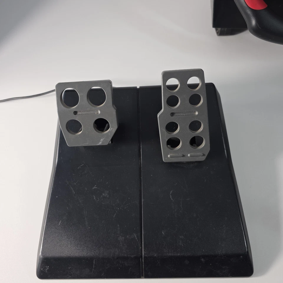 Logitech WingMan Formula Force GP USB Racing Wheel, Pedale & Headset UNGETESTET - Bild 3 von 4