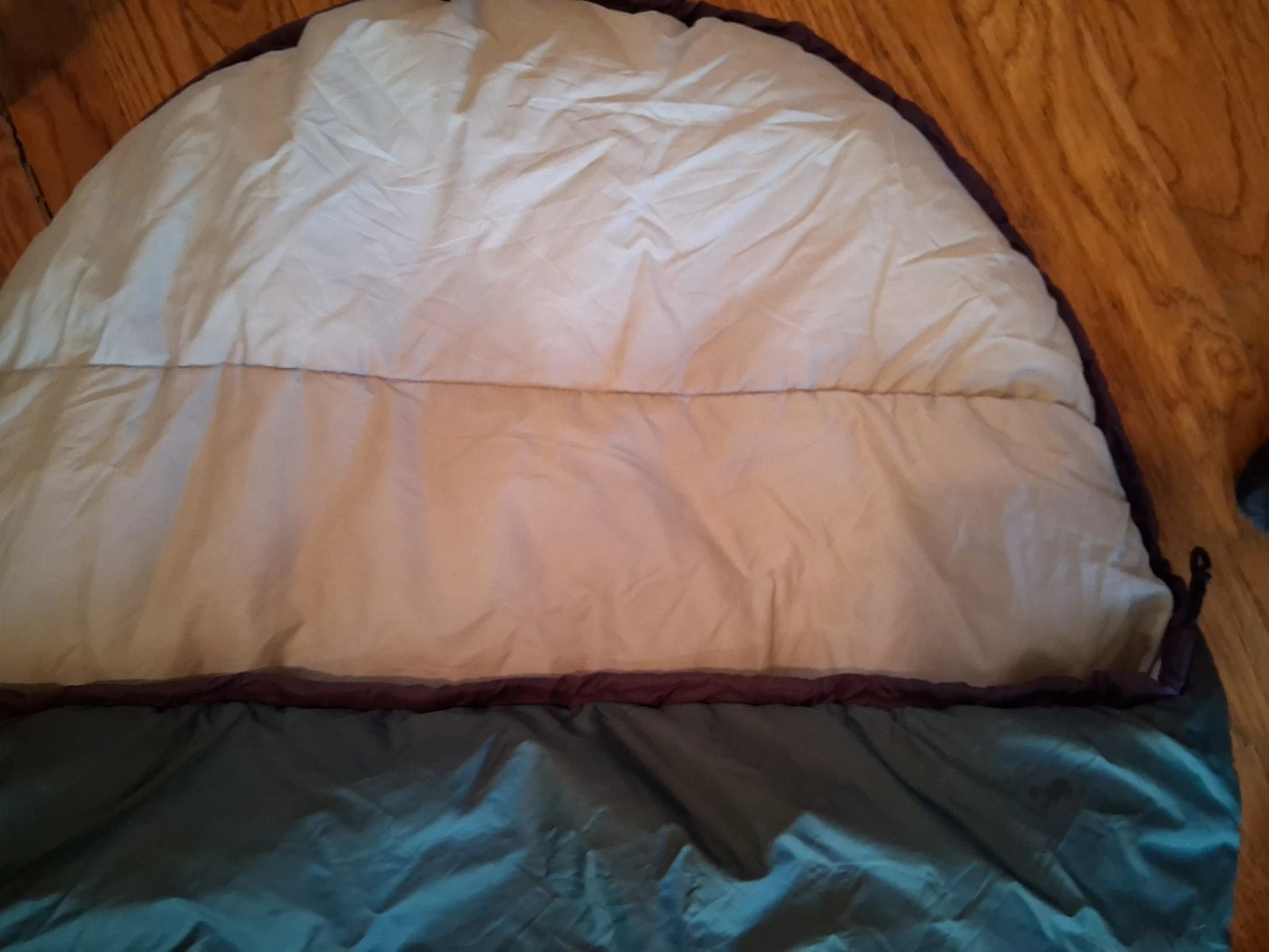 Coleman Mummy Style Sleeping Bag 82” Long Style # 8055-555 Olive Green