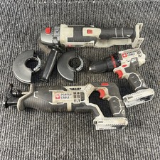 Lot Of 3 Porter Cable 20v Tools PCC601 Drill & Cutoff Tool & Reciprocating Saw