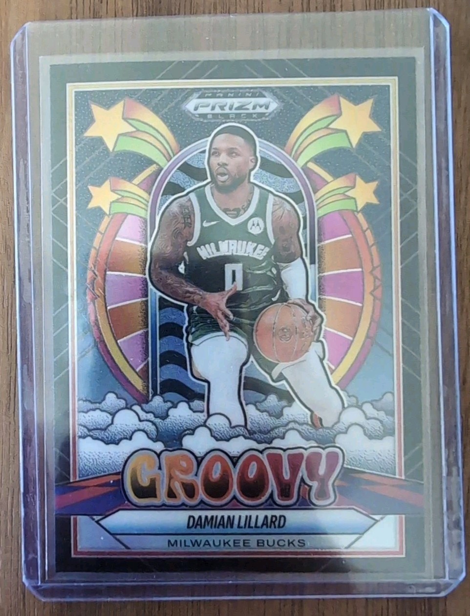 2024-25 Panini Prizm Black - Groovy Damian Lillard #1 SSP Case Hit
