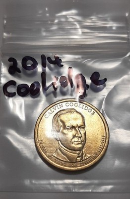 2014  P Pres.  Coolidge Dollar.