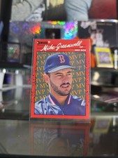 1990 Donruss MVP Mike Greenwell Boston Red Sox