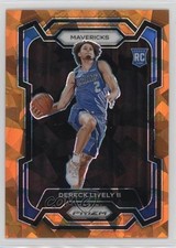 2023-24 Panini Prizm Orange Ice Prizm Dereck Lively II #163 12g7
