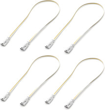 2FT 24Inch T5 T8 Tube Light Fixture LED Linkable Cords, Double End Connector