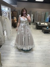 Allure Bridal 9912 A-Line Tulle Wedding Dress 