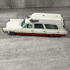 VTG Dinky Toys Superior Cadillac Rescuer Ambulance Metal Toy Only