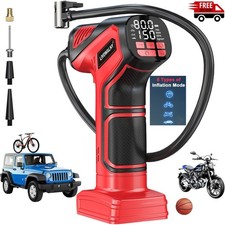 Cordless Tire Inflator Air Compressor for Milwaukee 18V Battery 150PSI Tool Only
