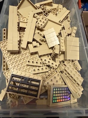 LEGO   1,2 kg Tan Only (Kiloware Konvolut Kilo Sammlung MOC Builder Star Wars)