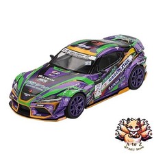 NEW MINI GT 1/64 Toyota GR Supra KUHL 2021 D1GP EVANGELION RACING Finished Model