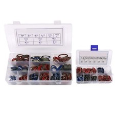 Mixed Size Rubber O Rings in an Assortment of 100 to 245 Pieces Available