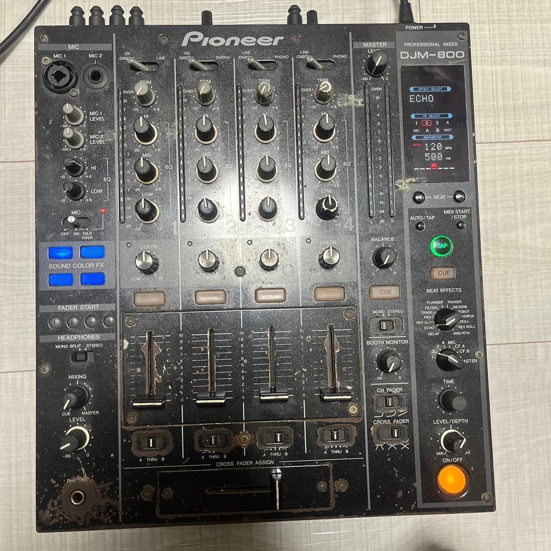 Pioneer DJM-800 Professional DJ Mixer Multiple Input Ports 4