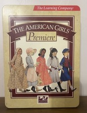 Vintage The American Girls Doll Club Premiere Tin W/ CD’s,Handbook, & Hat