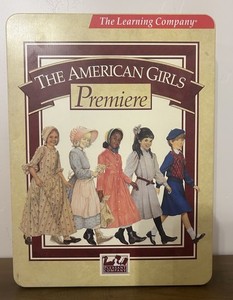 Vintage The American Girls Doll Club Premiere Tin W/ CD’s,Handbook, & Hat