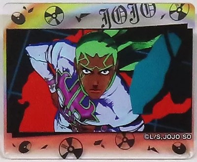 JoJo's Bizarre Adventure Part 6 Stone Ocean Enrico Pucci Badge Collectible