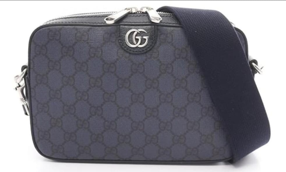 Gucci Ophidia GG Supreme Shoulder Bag Men's Blue/Black Authentic✅️  Rrp £1300
