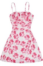 Verdusa XL Women's Summer Dresses Boho Floral Short Flowy