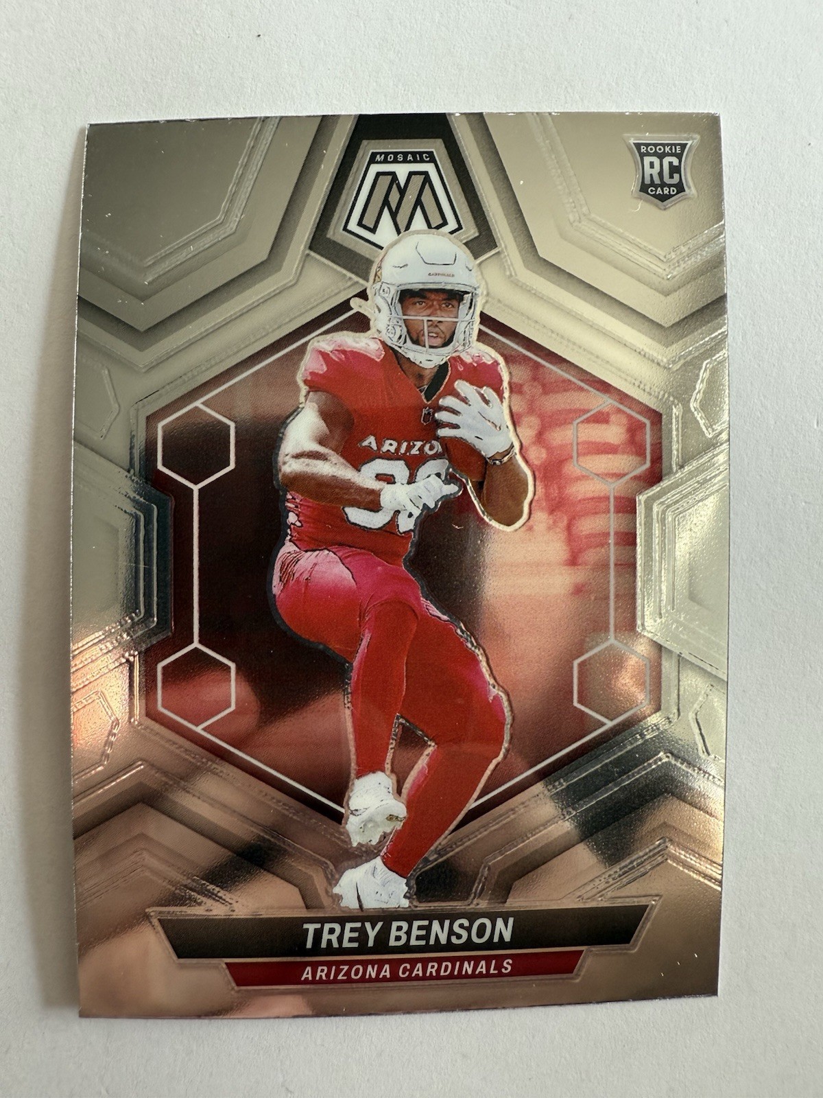 2024 Panini Mosaic #360 Trey Benson Silver