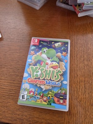 (No Game)Nintendo Yoshi's Crafted World Nintendo Switch Platformer Multiplayer
