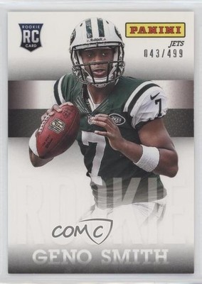 2013 Panini National Convention 43/499 Geno Smith #27 Rookie RC 1k9