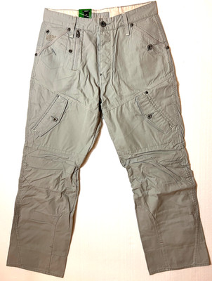 G Star RAW SCUBA 5620 Loose Pants in Opal Pitch Canvas Size W33/L30 BNWT $150
