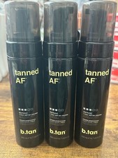 Tanned Af Self Tan Mousse by B.Tan for Unisex - 6.7 oz Mousse 3 Pack